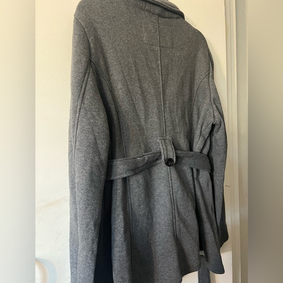 NWT Beautiful Womens Sebby cotton charcoal Peacoat jacket. - Picture 2 of 10